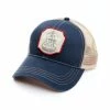 Hot Sale 🔥 Moonshine Spirit Men's Whiskey & Country Music Patch Mesh-Back Ball Cap Indigo 💯