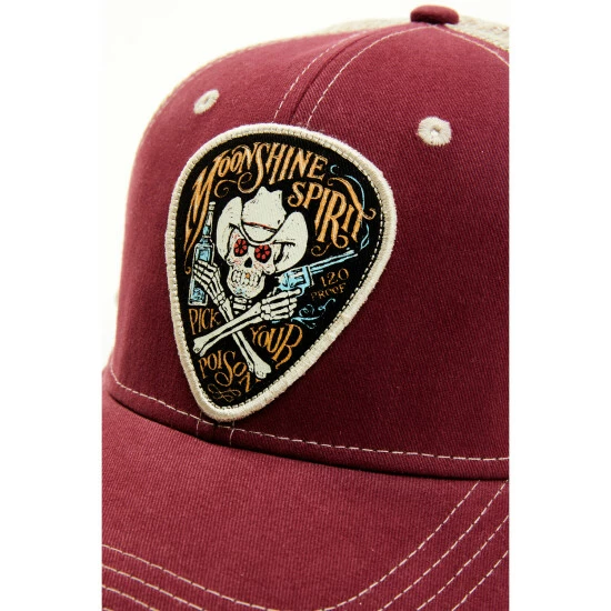 Coupon π Moonshine Spirit Men's Wine Pick Your Poison Ball Cap π - Image 2