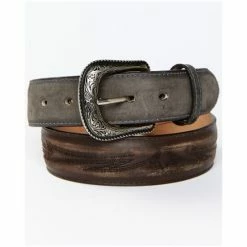 Best deal 🥰 Moonshine Spirit Men's Alabama Stitched Western Belt Medium Brown ⭐