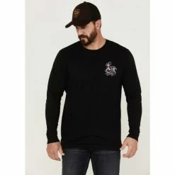 Cheapest 🌟 Moonshine Spirit Men's Famila Skulls Graphic T-Shirt Brown 🥰