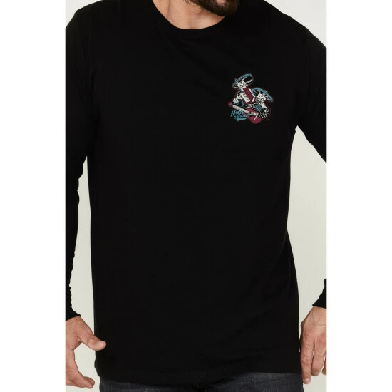 Cheapest π Moonshine Spirit Men's Famila Skulls Graphic T-Shirt Brown π₯° - Image 3