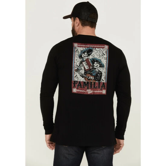 Cheapest π Moonshine Spirit Men's Famila Skulls Graphic T-Shirt Brown π₯° - Image 4