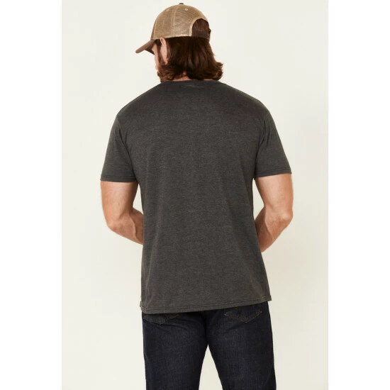 Cheapest ✔️ Moonshine Spirit Men's Eagle Brave Graphic Short Sleeve T-Shirt Charcoal ⭐ - Image 4