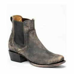 Wholesale 🥰 Moonshine Spirit Men's Bolt Western 🥾 Boots - Round Toe Black/brown 🤩