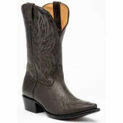 Hot Sale ❤️ Moonshine Spirit Men's Rushmore Western 🥾 Boots - Snip Toe Black 😍