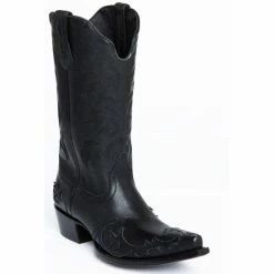 Deals 😍 Moonshine Spirit Men's Output Western 🥾 Boots - Snip Toe Black 😉