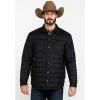Outlet 🔔 Moonshine Spirit Men's Diamond Quilted Lightweight Puffer Jacket Black 🔔