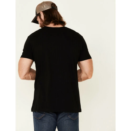 Flash Sale π Moonshine Spirit Men's πΆ Dog Bones Graphic Short Sleeve T-Shirt Black π - Image 4