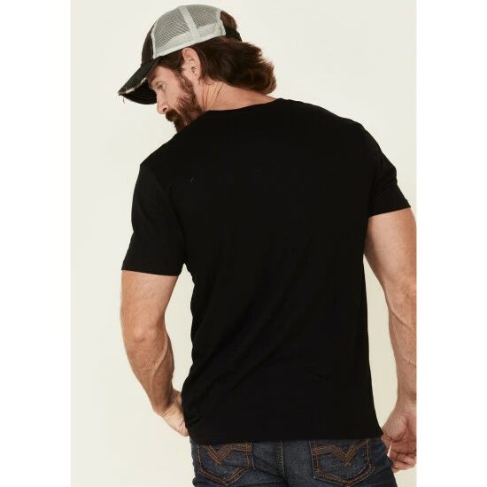 Coupon π Moonshine Spirit Men's Black Old Whiskey Graphic T-Shirt β - Image 5