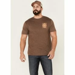 Deals ⭐ Moonshine Spirit Men's Brown Pure Tennessee Graphic T-Shirt 🛒