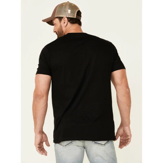 Brand new β Moonshine Spirit Men's Neon Bottle Graphic Short Sleeve T-Shirt Black 𧨠- Image 4