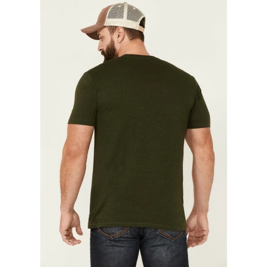 Cheap π Moonshine Spirit Men's Sun Mountain Graphic Short Sleeve Mountain Moss Green T-Shirt π₯ - Image 4