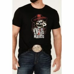 Best Pirce 🎁 Moonshine Spirit Men's Day Of The Bandit Graphic Short Sleeve T-Shirt Black 😉 -Country Outfitter Shop unnamed file 760