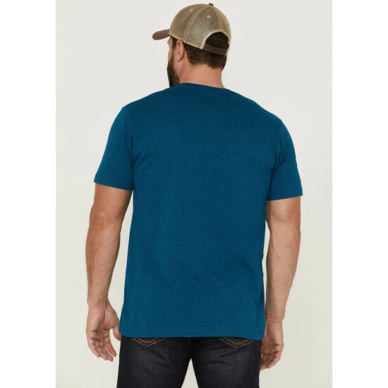 Promo π Moonshine Spirit Men's Mi Amigo Graphic T-Shirt Teal π - Image 4