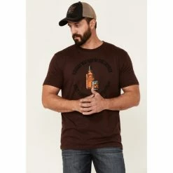 Best reviews of βοΈ Moonshine Spirit Men's Whiskey No Answer Graphic Short Sleeve T-Shirt Burgundy π