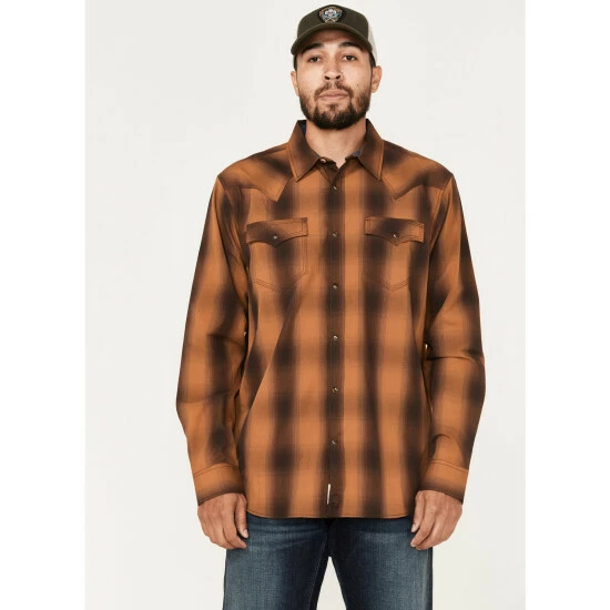 Best reviews of βοΈ Moonshine Spirit Men's Gold Nugget Large Plaid Snap Western π Shirt π§¨