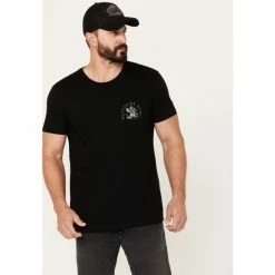 Deals π Moonshine Spirit Men's Arch Graphic Short Sleeve T-Shirt Black π