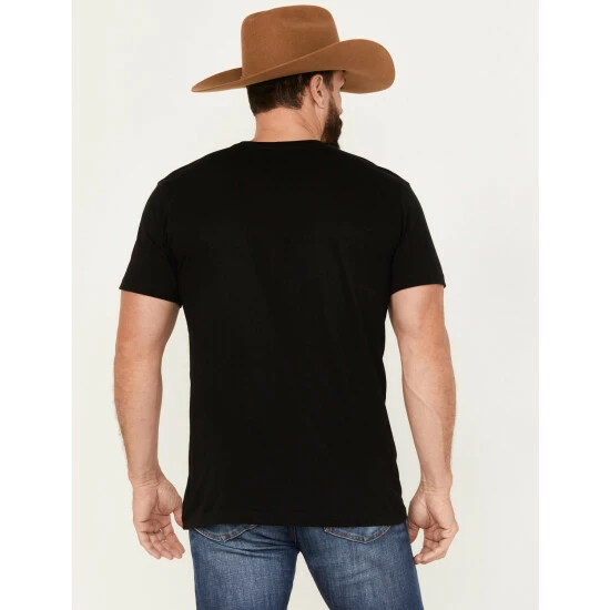 Cheapest β€οΈ Moonshine Spirit Men's Skull Drinker Short Sleeve T-Shirt Black π - Image 4