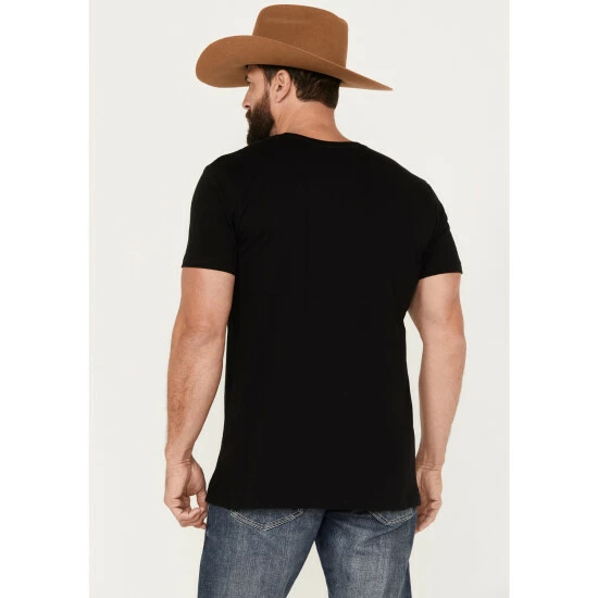 Top 10 β Moonshine Spirit Men's Beads Western T-Shirt Black π - Image 4